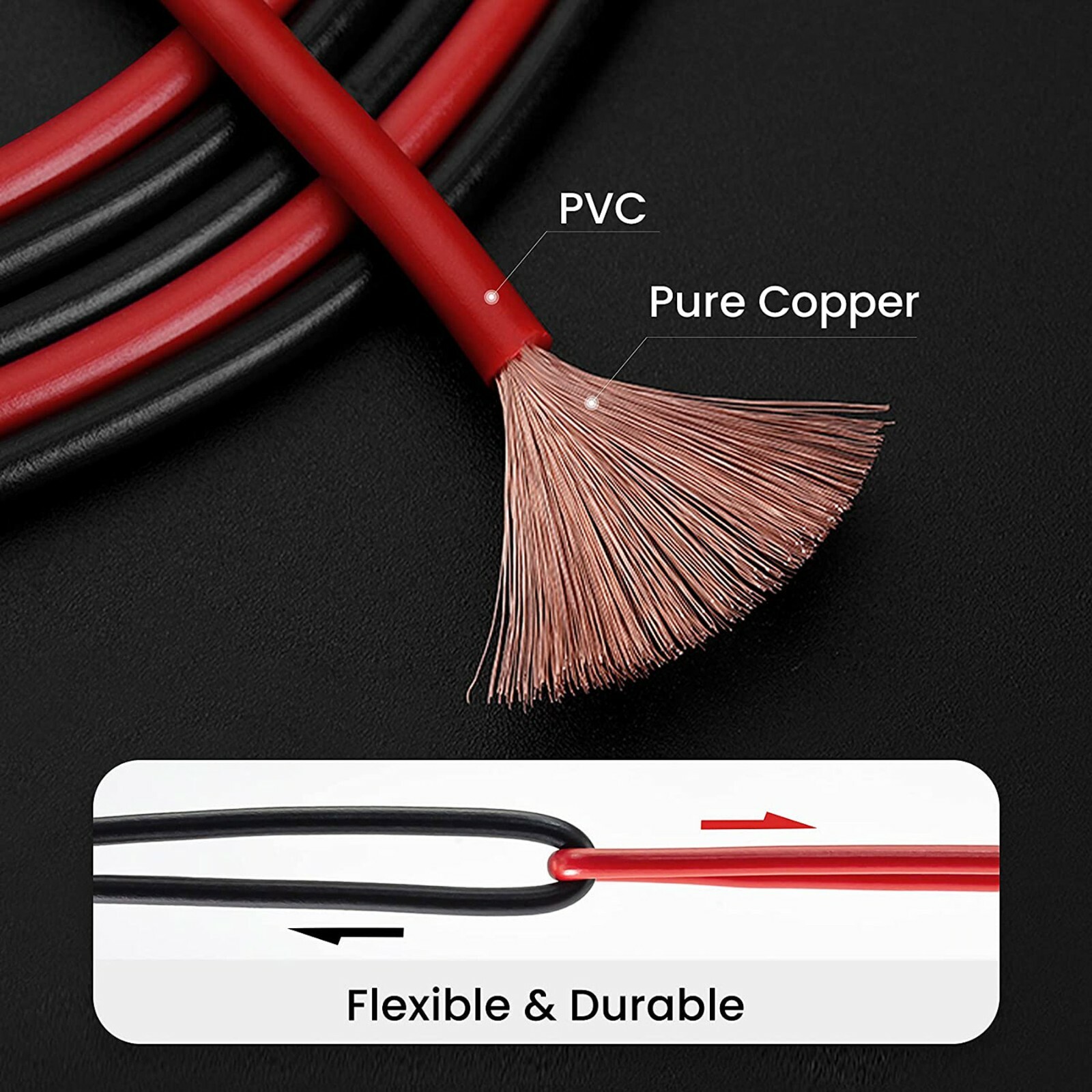 3FT Alligator Probe Test Lead Clip to Banana Plug Probe Cable for Multimeter New