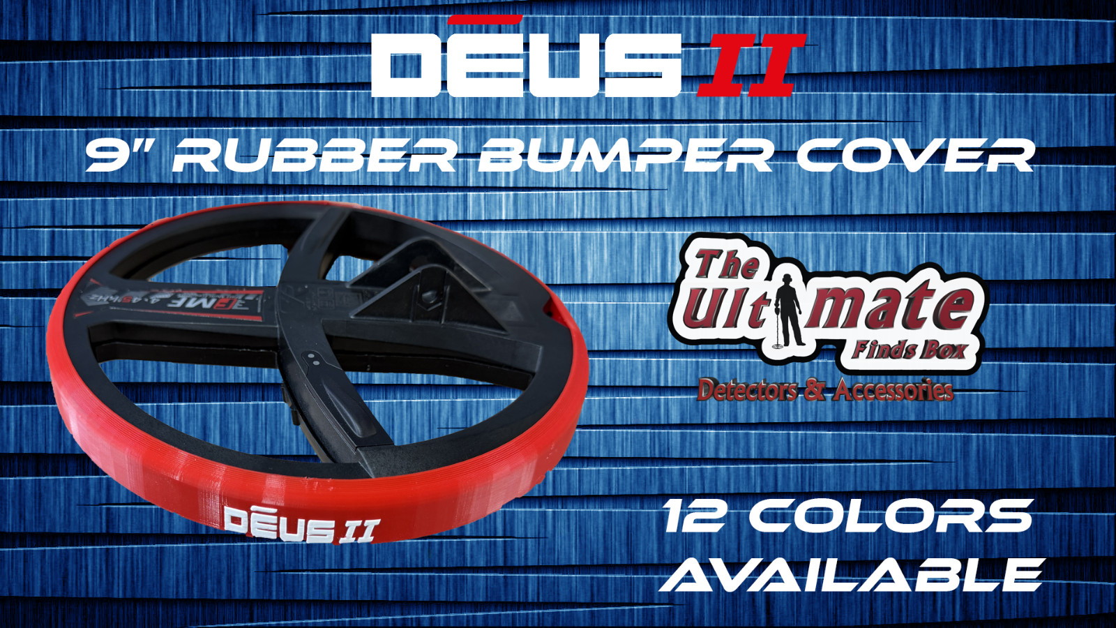 XP DEUS 2  RUBBER BUMPER COVER FOR THE 9" COIL