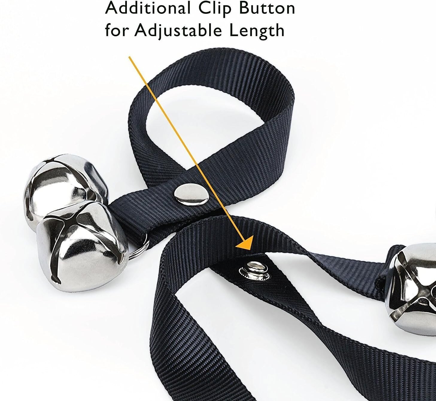 Dog Doorbell Quality Training Adjustable Dog Bell Outside Door Handle Bell