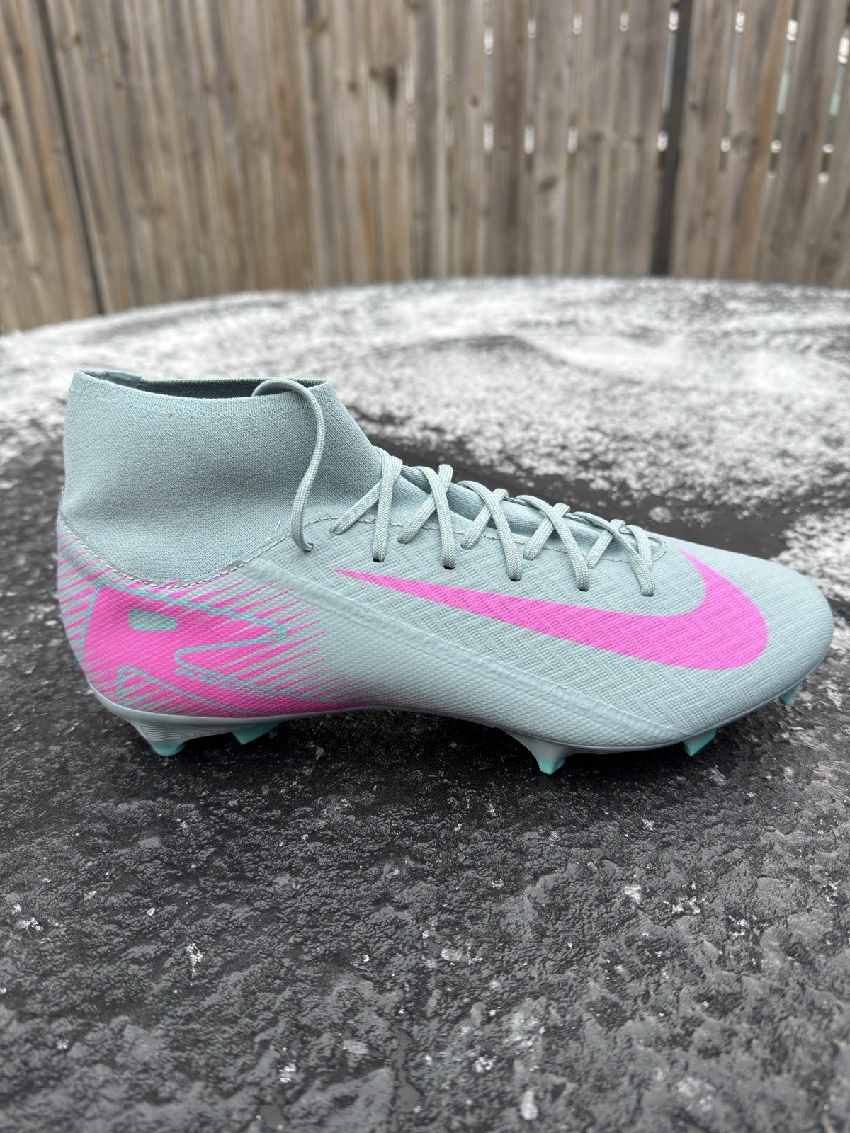 Nike Zoom Mercurial Superfly 10 Pro FG ACC 'Prism Pack' Ocean Cube HF9433-301 Sz