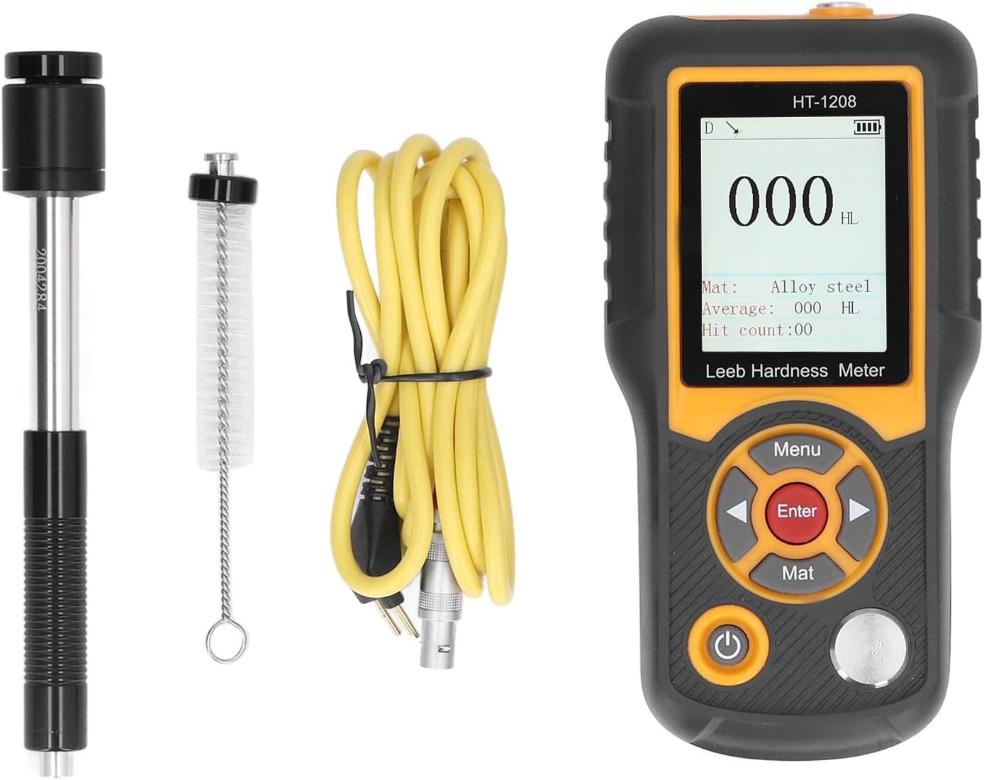 Digital TFT Screen Hardness Tester High Accuracy Hardness Meter Durometer HT1208