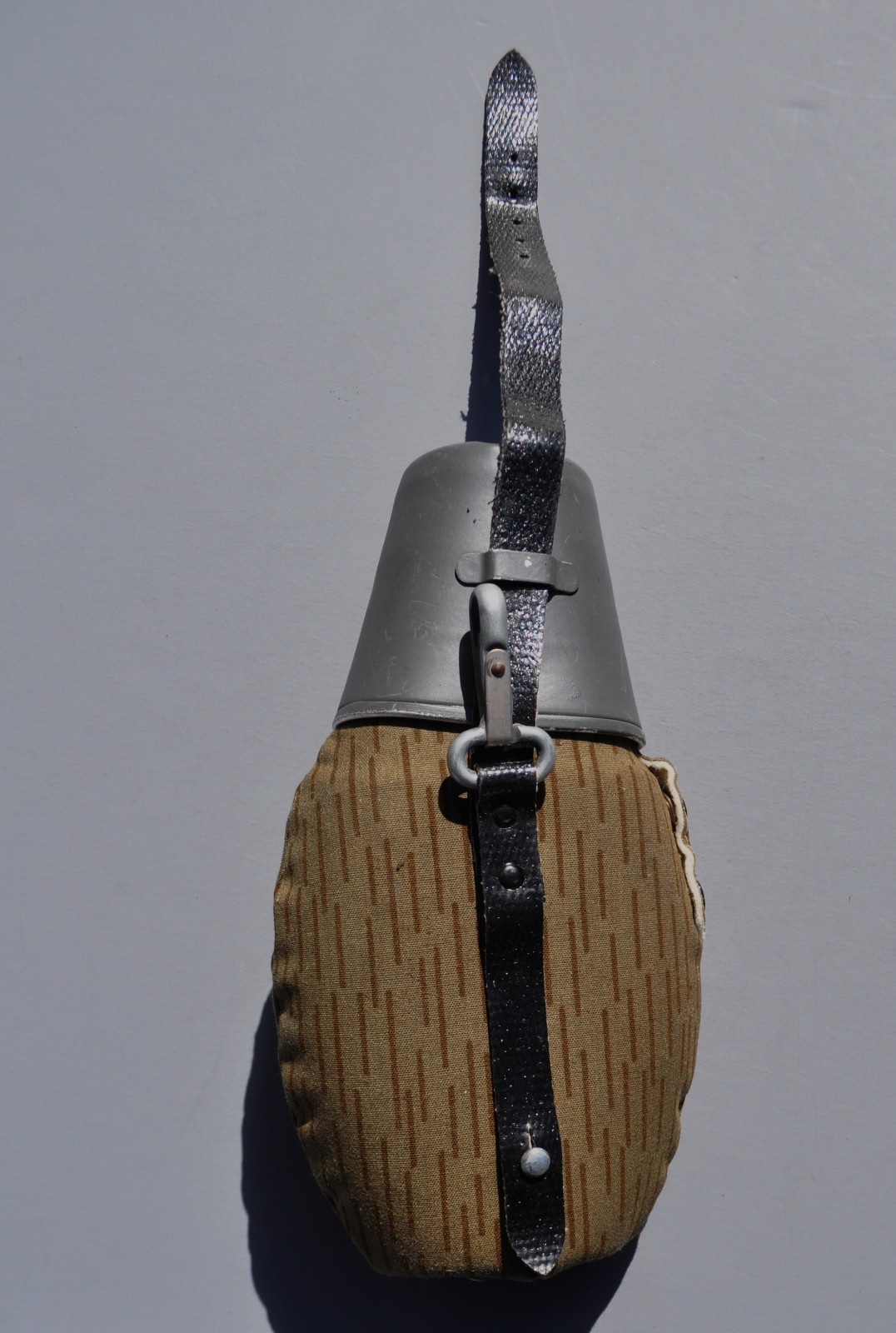 East German Army Cold War Canteen Rain Pattern Camo Cover And Cup Set Free Ship