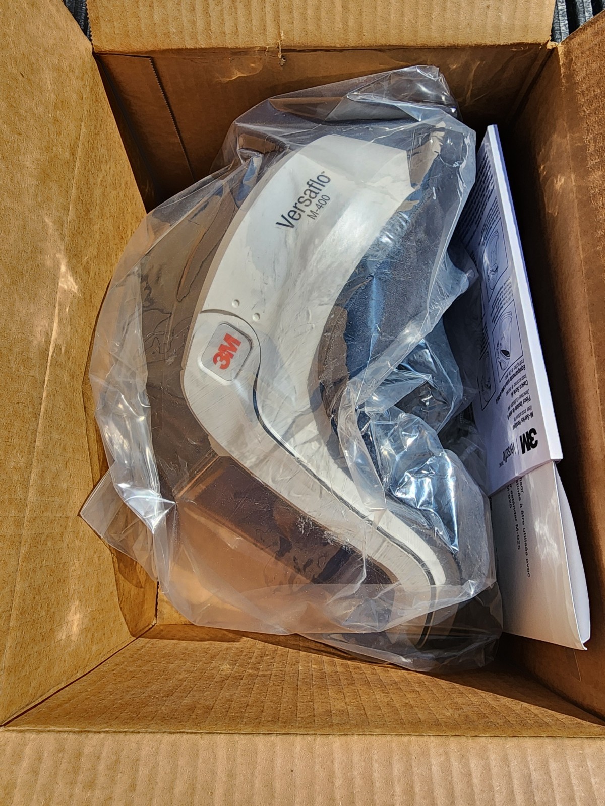 3M Versaflo M-400 High Impact Respiratory Helmet - BRAND NEW IN BOX, with PAPERS