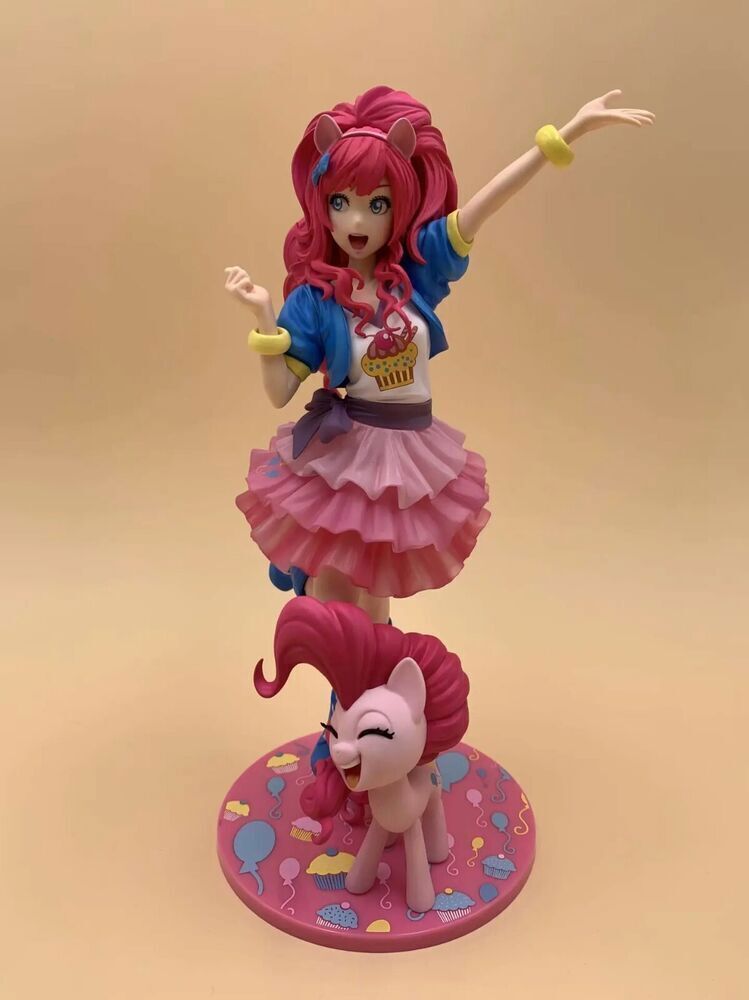 Pinkie Pie Action Figure My Little Pony Bishoujo Princess 8in Statue Unboxed