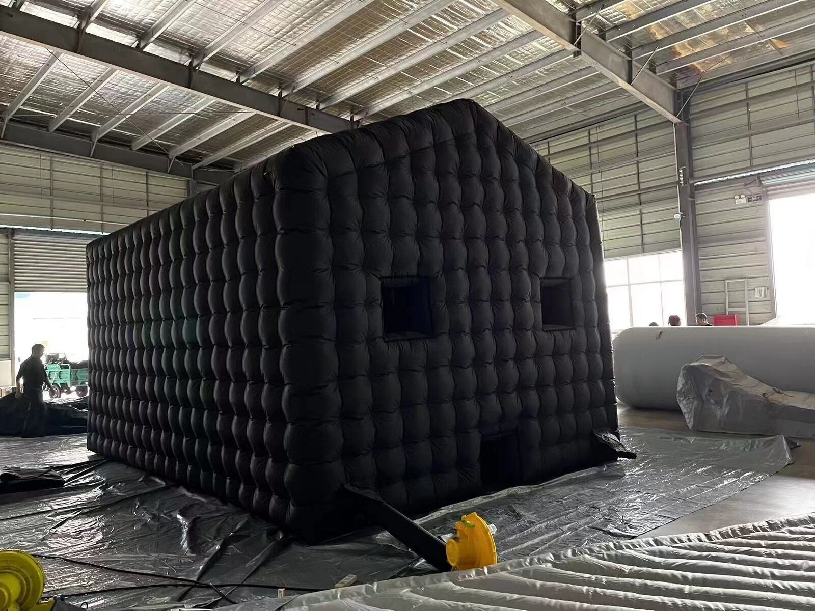 Inflatable Night Club Portable Cube Tent With Ground For Disco Wedding Party