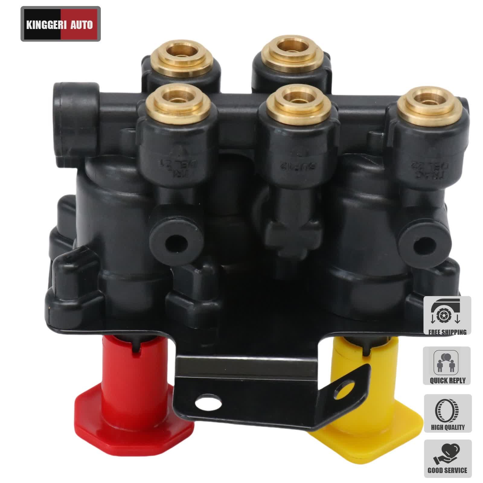 For Volvo VNL Dash Valve Dual Park Brake With 5 Ports 24340522 21315044 K035691