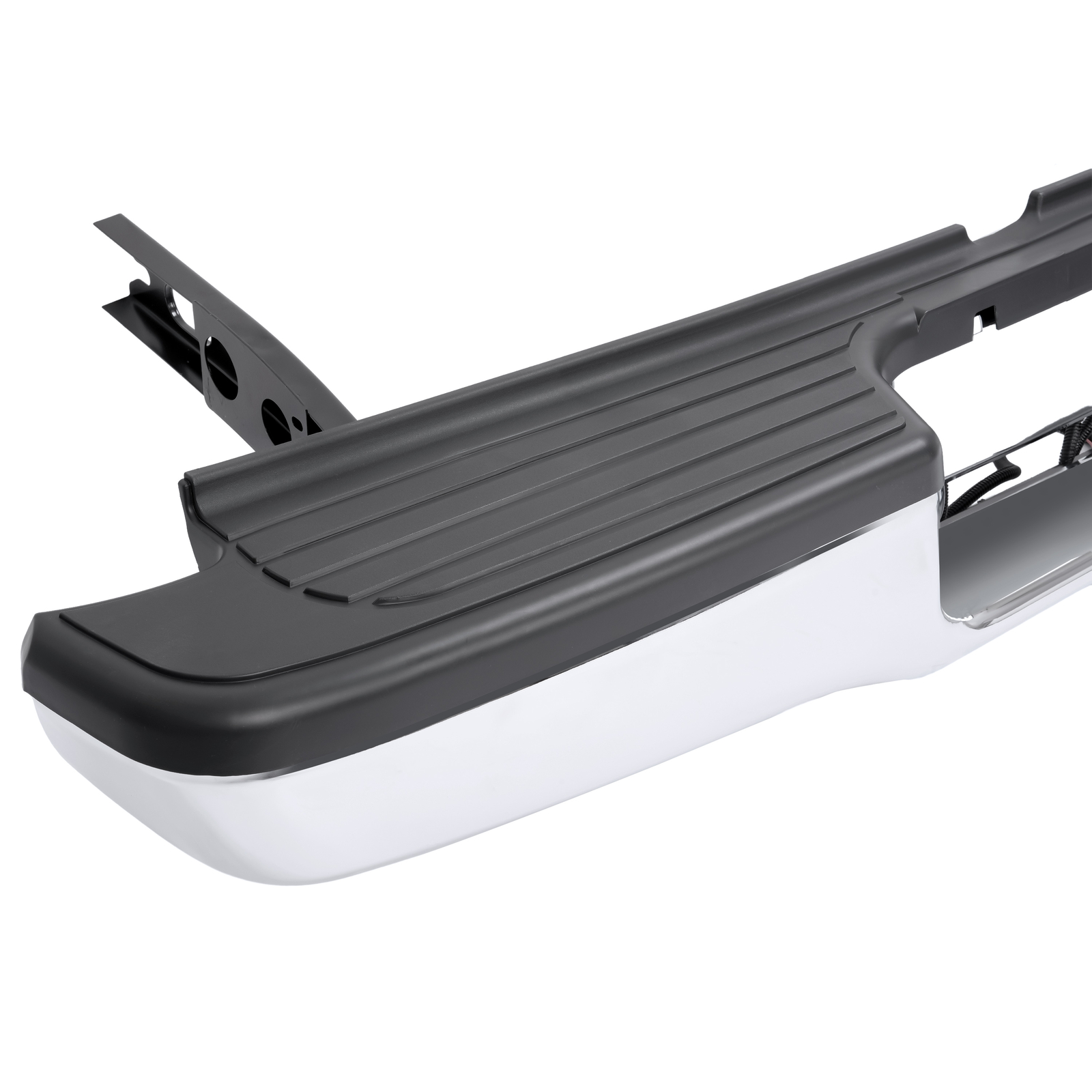 Chrome Complete Rear Step Bumper Assembly Fit For Toyota Tacoma Truck 1995-2004