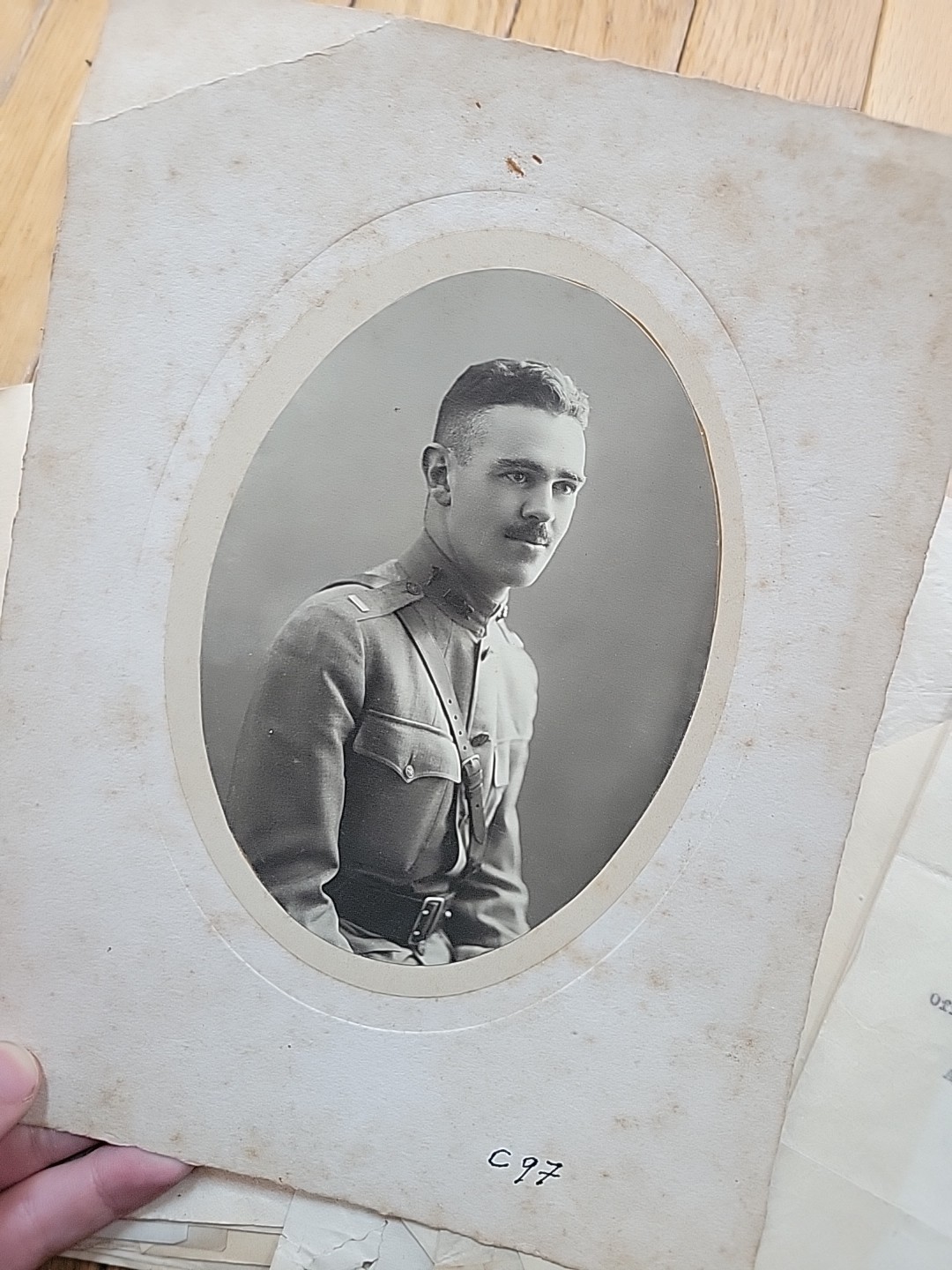 WWI Cecil Fletcher Dentist Archive AEF Photos Documents France WW1 1st Depot