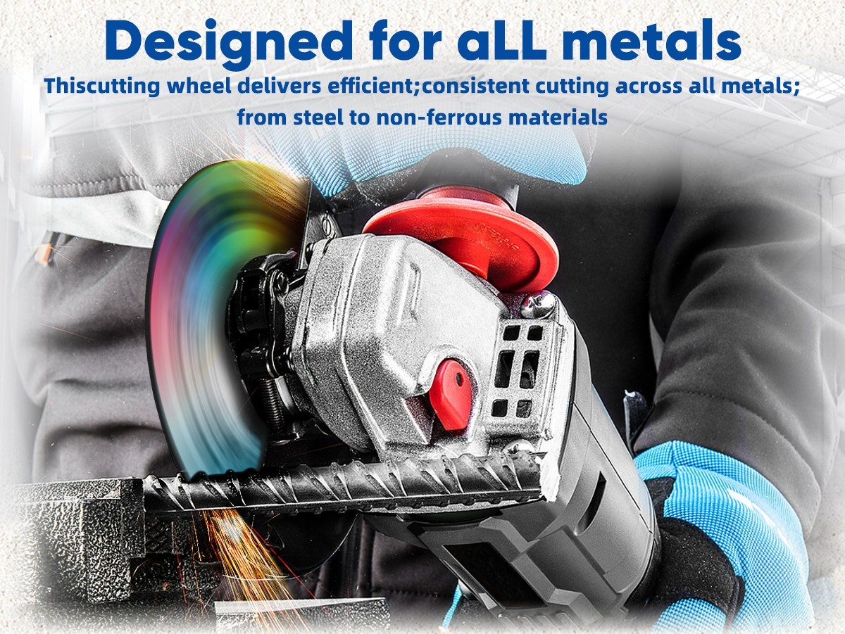 10 Pack Cut Off Wheels 4-1/2" Metal & Stainless Steel Angle Grinder Cutting Disc