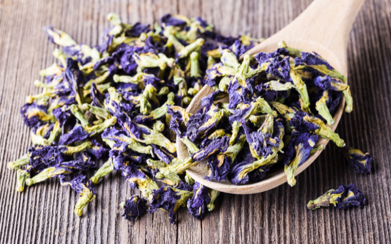 Butterfly Pea Flower Wild Crafted Flowers Tea ~ Clitoria Ternatea