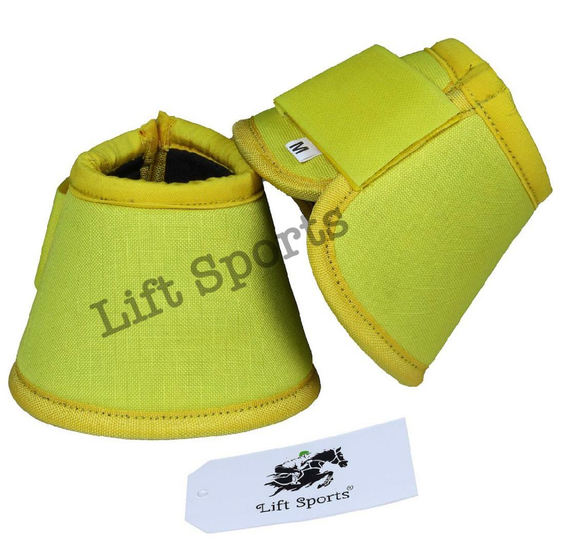 Horse Bell Boots Over Reach No Turn Bell Wrap All sizes Tack Protection Equine