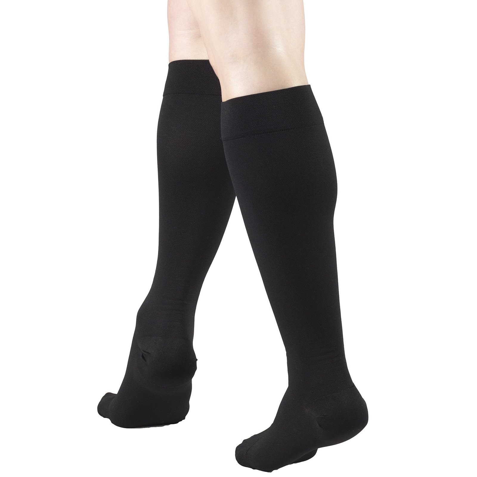 Truform 20-30 mmHg Compression Stockings for Men and Women, Knee High Length,...