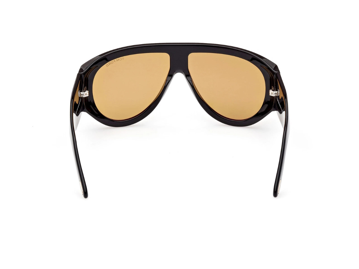 TOM FORD Sunglasses FT1044 Bronson 01E Black brown Man