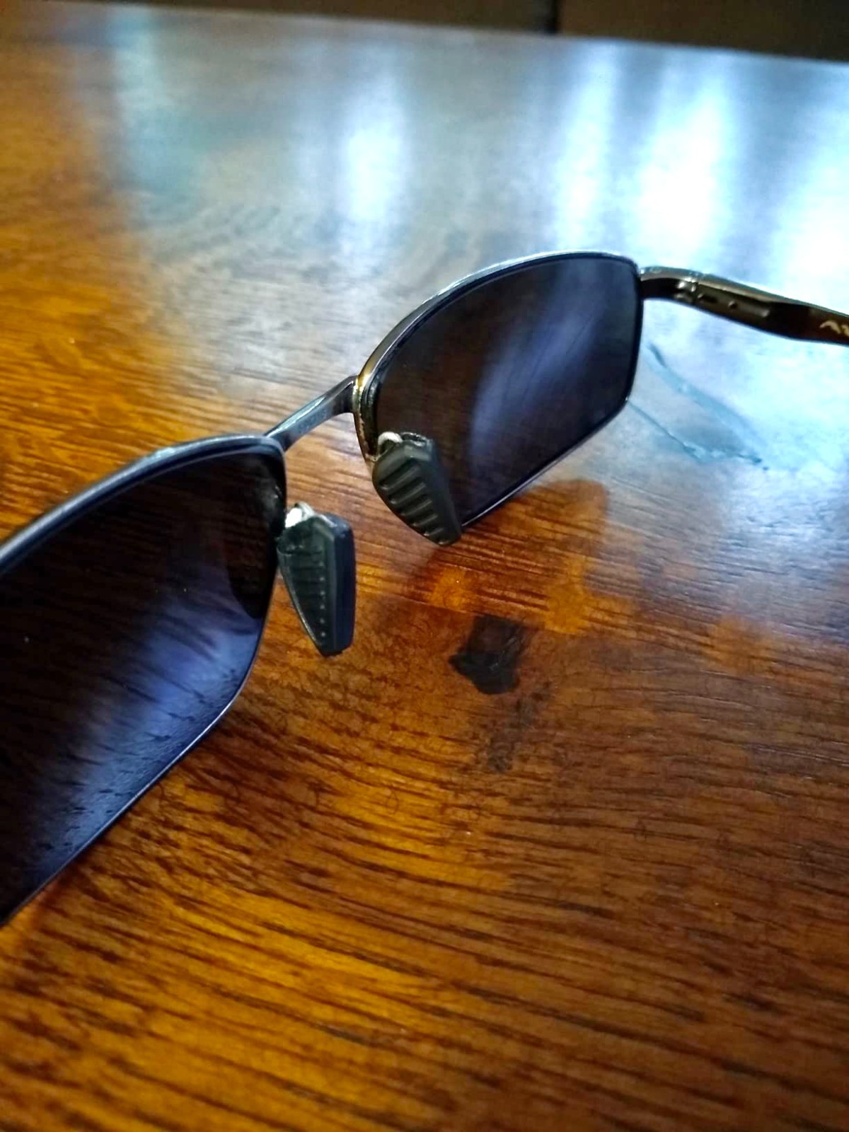 Nike Eyeglasses Premium Silicone Nose Pads Replacement Slide-On Push-In Black