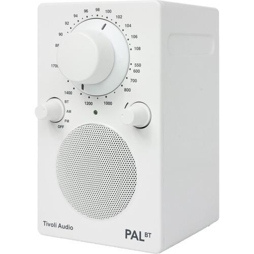 Tivoli PAL BT AM/FM Portable Bluetooth Radio - White