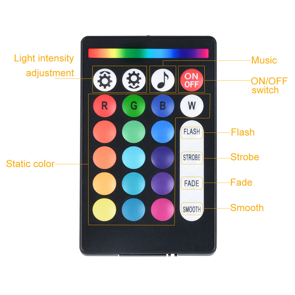 500-1300PC Car Home Headliner Twinkle Meteor Shooting Star Light Fiber Optic Kit