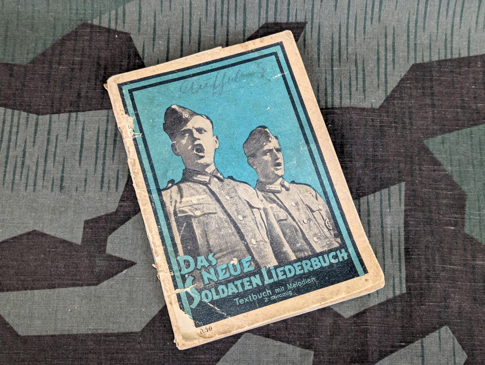 WWII German Das Neue Soldaten Liederbuch Soldier's Song Book 1 AS-IS Wehrmacht