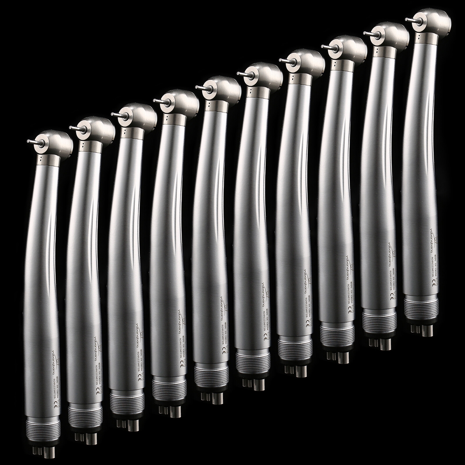 10* NSK PANA MAX Style Dental High Speed Air Turbine Handpiece Push Button 4Hole