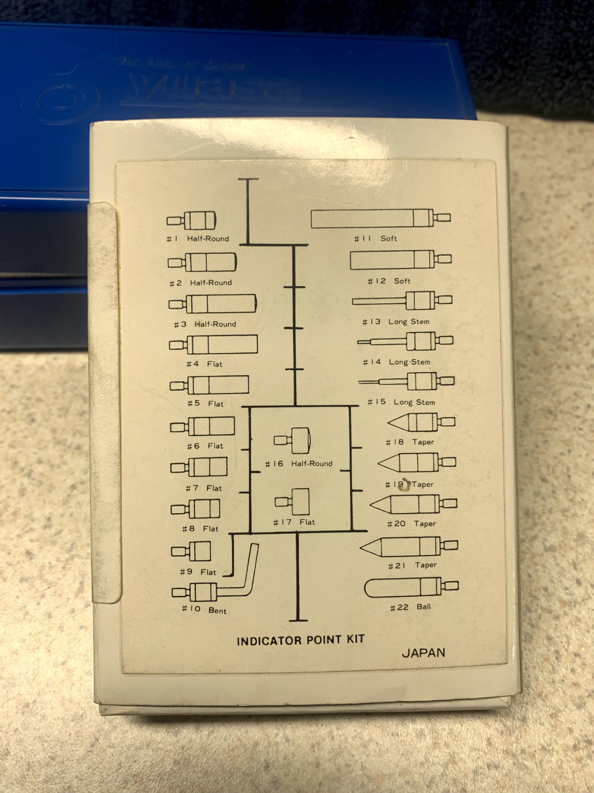 Machinist Tools: Yuasa 1" Dial Gauge 300-005 with indicator point set (NOS)