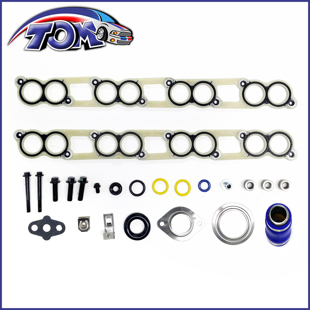 Upgraded EGR Cooler Kit&Gaskets For Ford F-250 350 6.0L Powerstroke Diesel Turbo