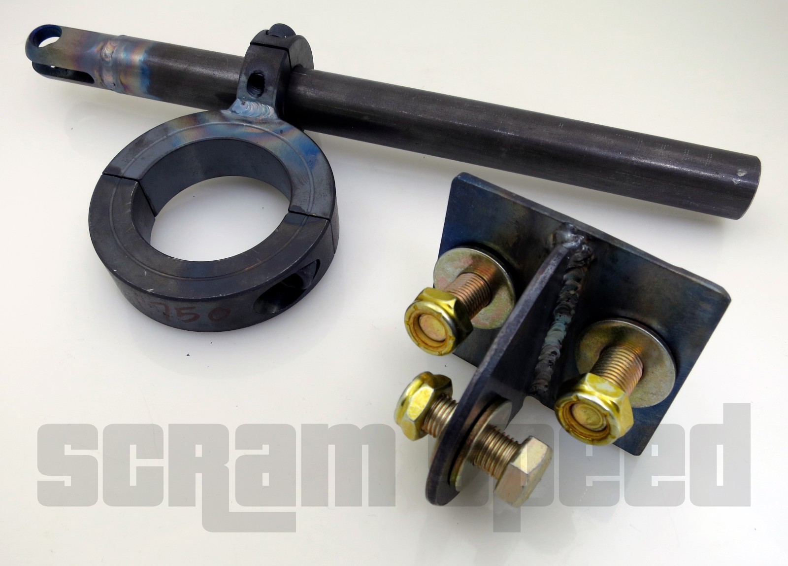 Roll Bar and Cage Seat Brace for 1-1/2 Harness Bar NHRA Mustang Camaro Mopar