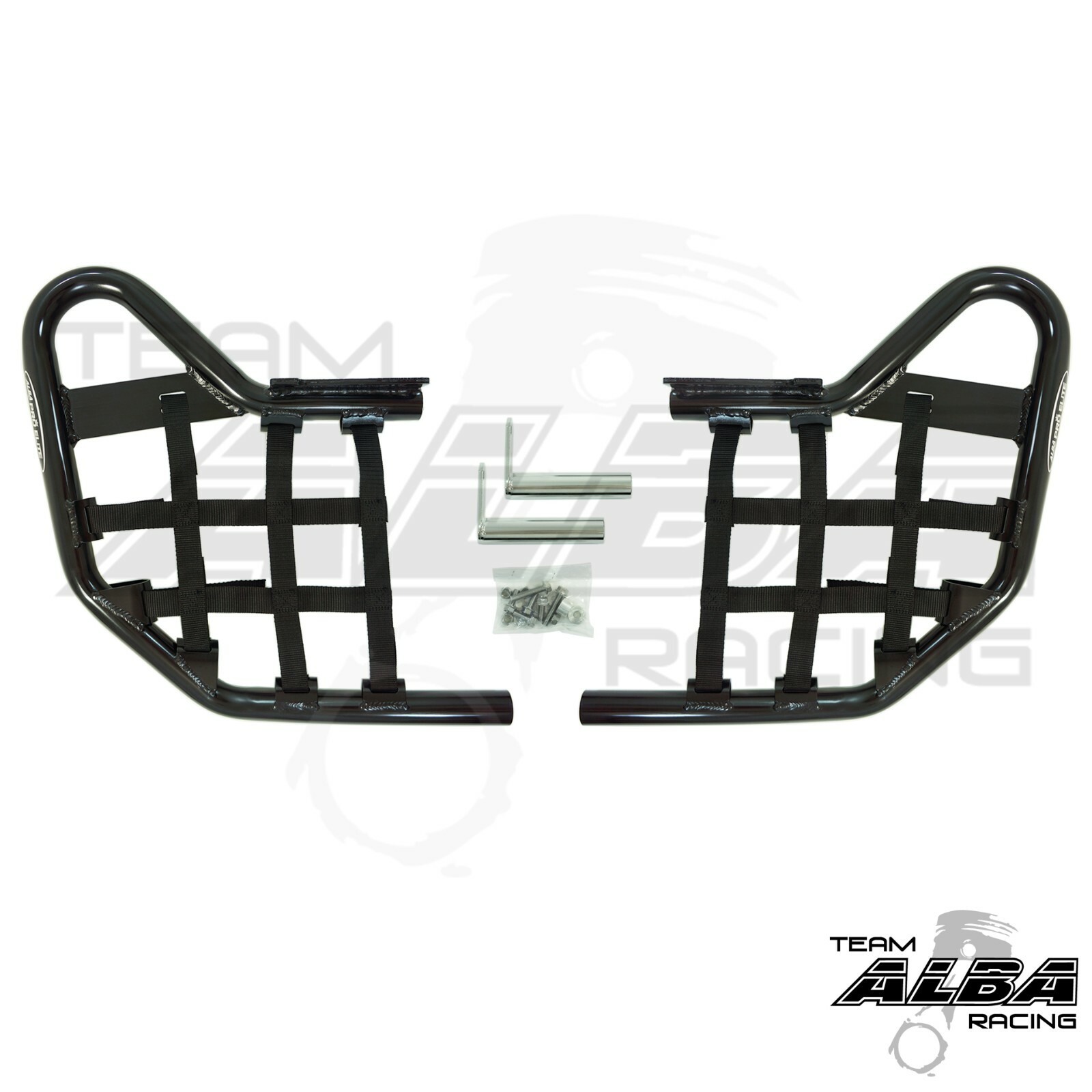 Yamaha Raptor 700  Nerf Bars   Alba Racing    Black Black 197 T1 BB