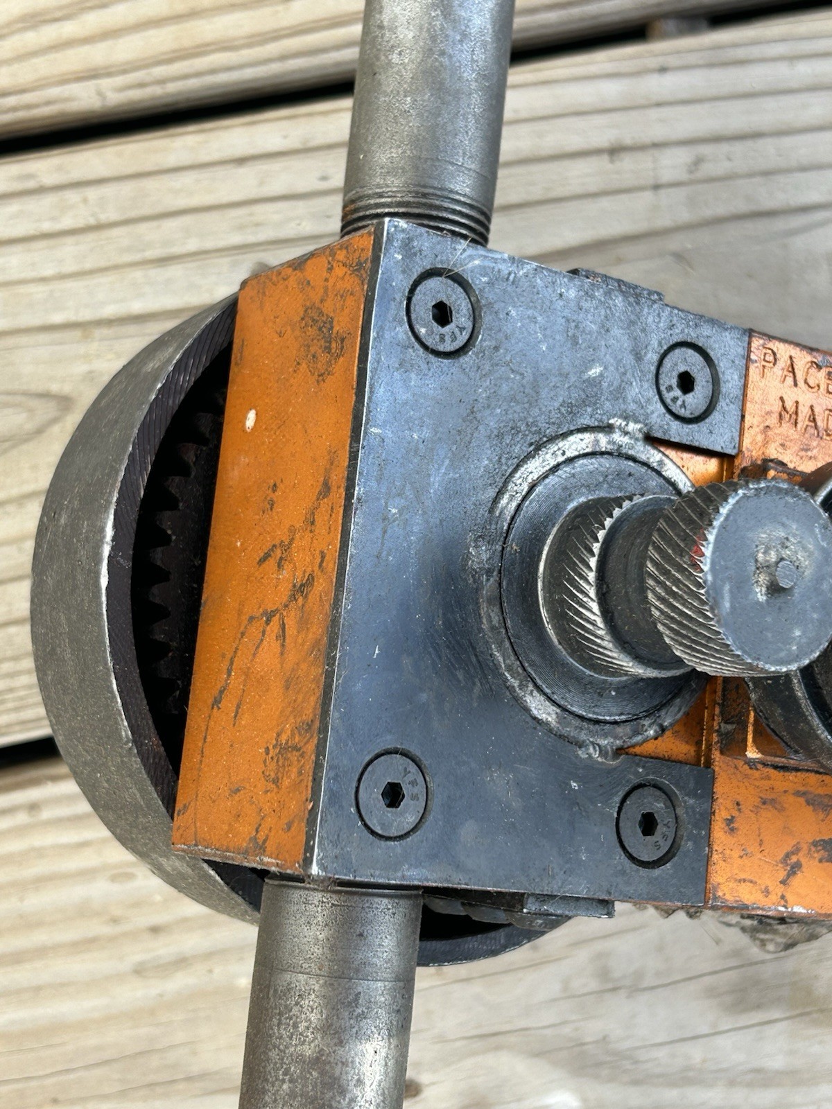 Pace Machinery 1039 Portable Roll Groover Made in USA 1 1/4” - 6”