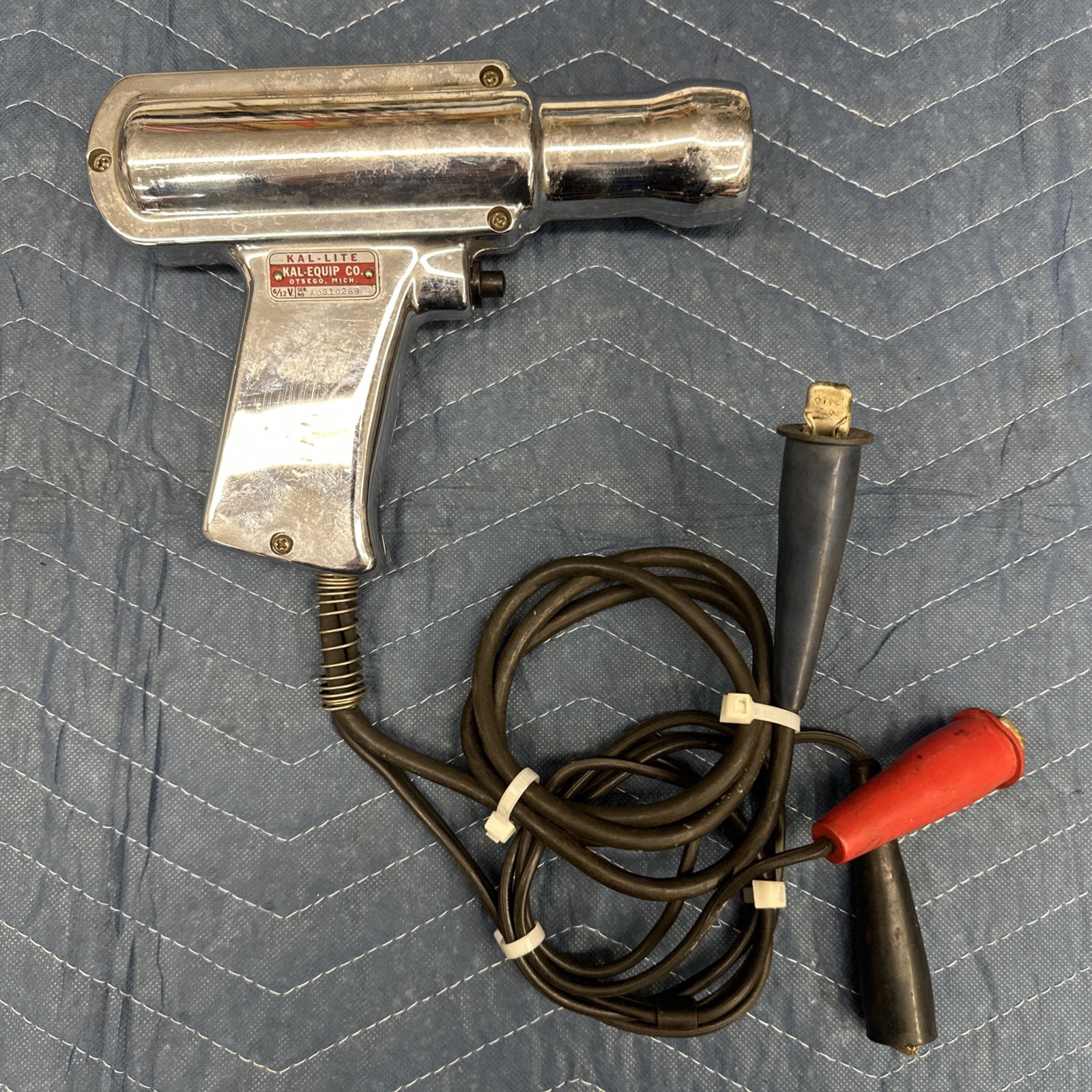 Vintage Kal-Lite 6/12V Timing Light Kal-Equip Co. made in Otsego Michigan USA