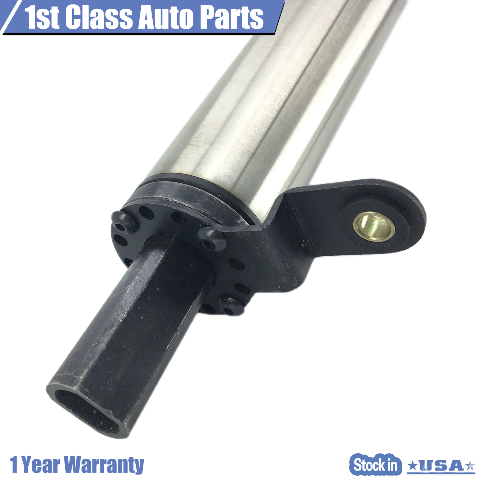 30" Auto Column Shift Tilt Steering Column Indicator W/ Wheel Adapter Chrome