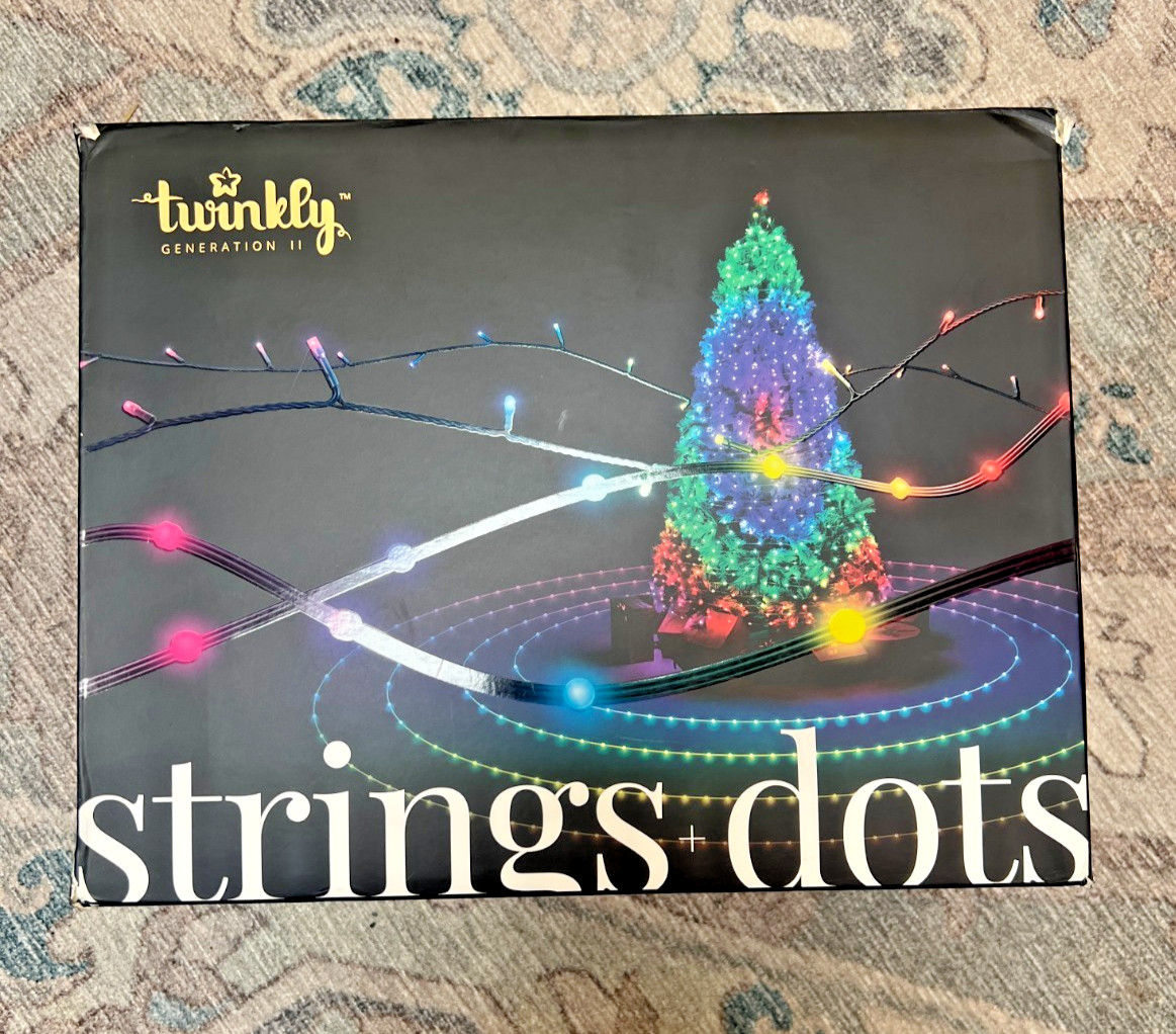 Twinkly Strings & Dots Smart LED Lights - WiFi App Controlled RGB NIB Gen II