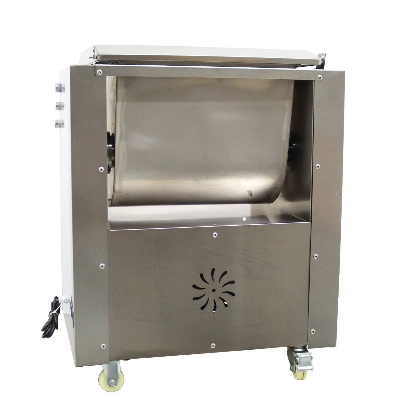 50L Commercial Electric Meat Mixer Stainless Food Processing Machine 2HP 110V