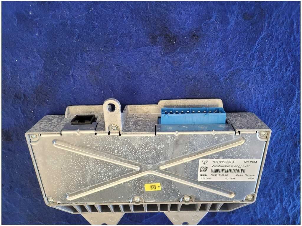 2016 Porsche Cayenne Diesel Amp Amplifier Audio Equipment 2579