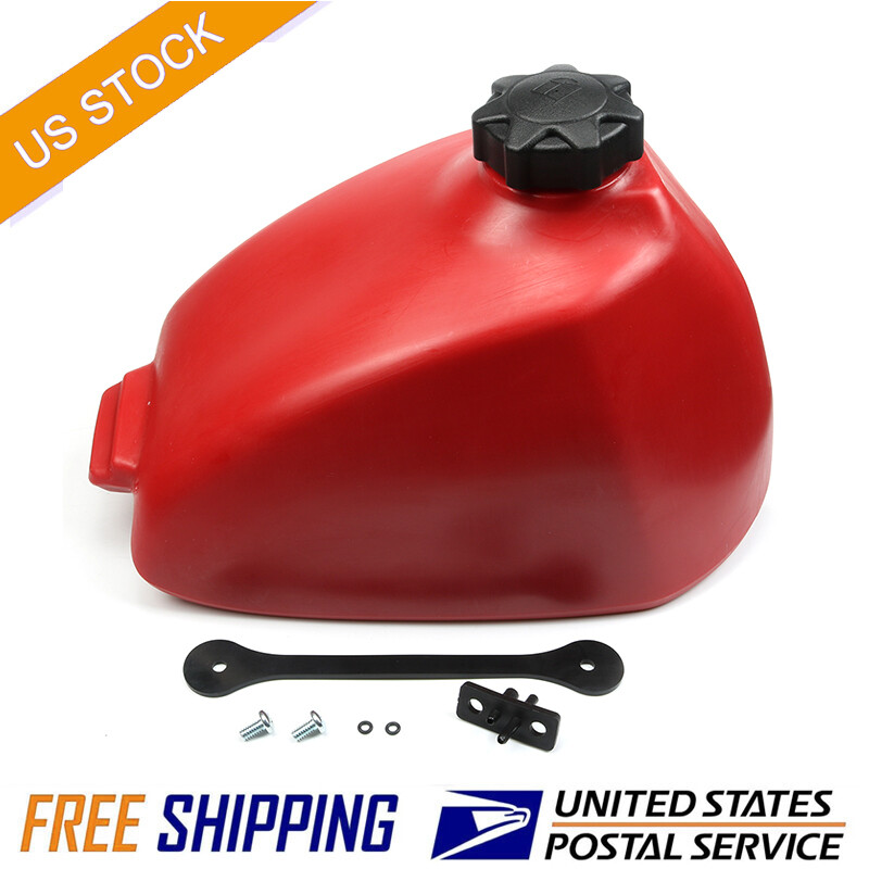 PLASTIC GAS TANK For HONDA ATC 110 1979 -1982 / ATC 90 1974-1978 RED FUEL NEW