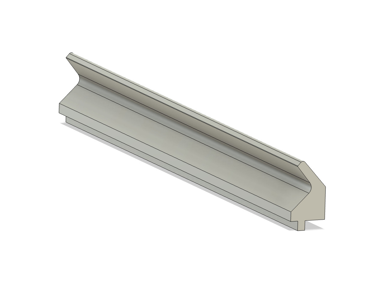 Press Brake Gooseneck Punch Die 36" Long 1/2" Wide Finger