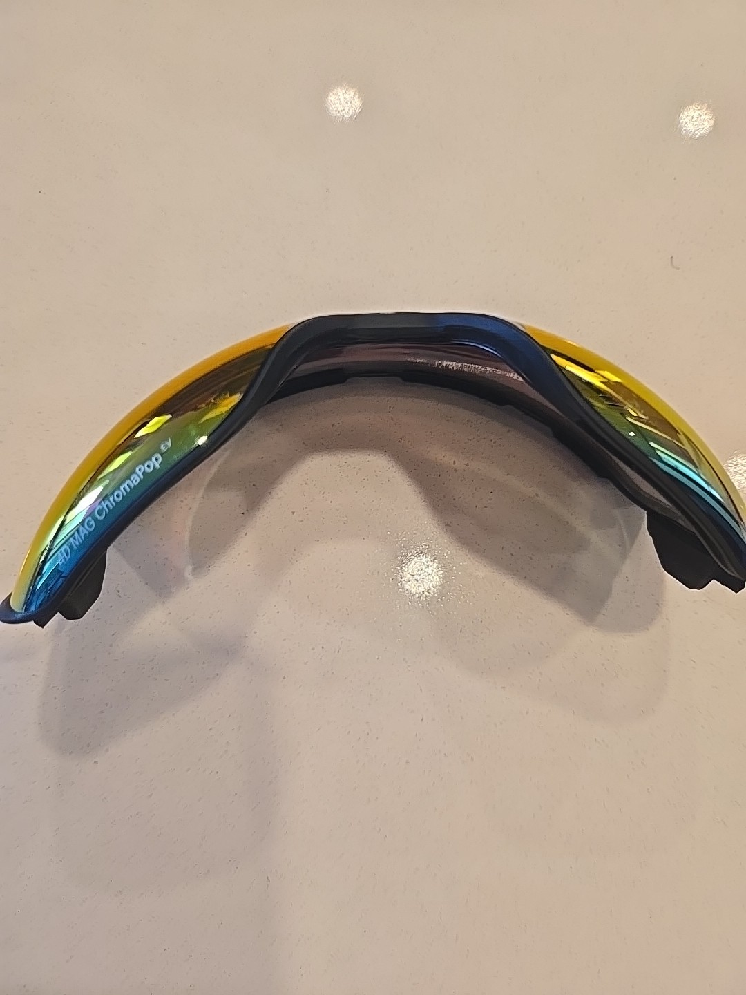 Smith 4D Mag Chromapop Sun Red Mirror Replacement Goggle Lens Used