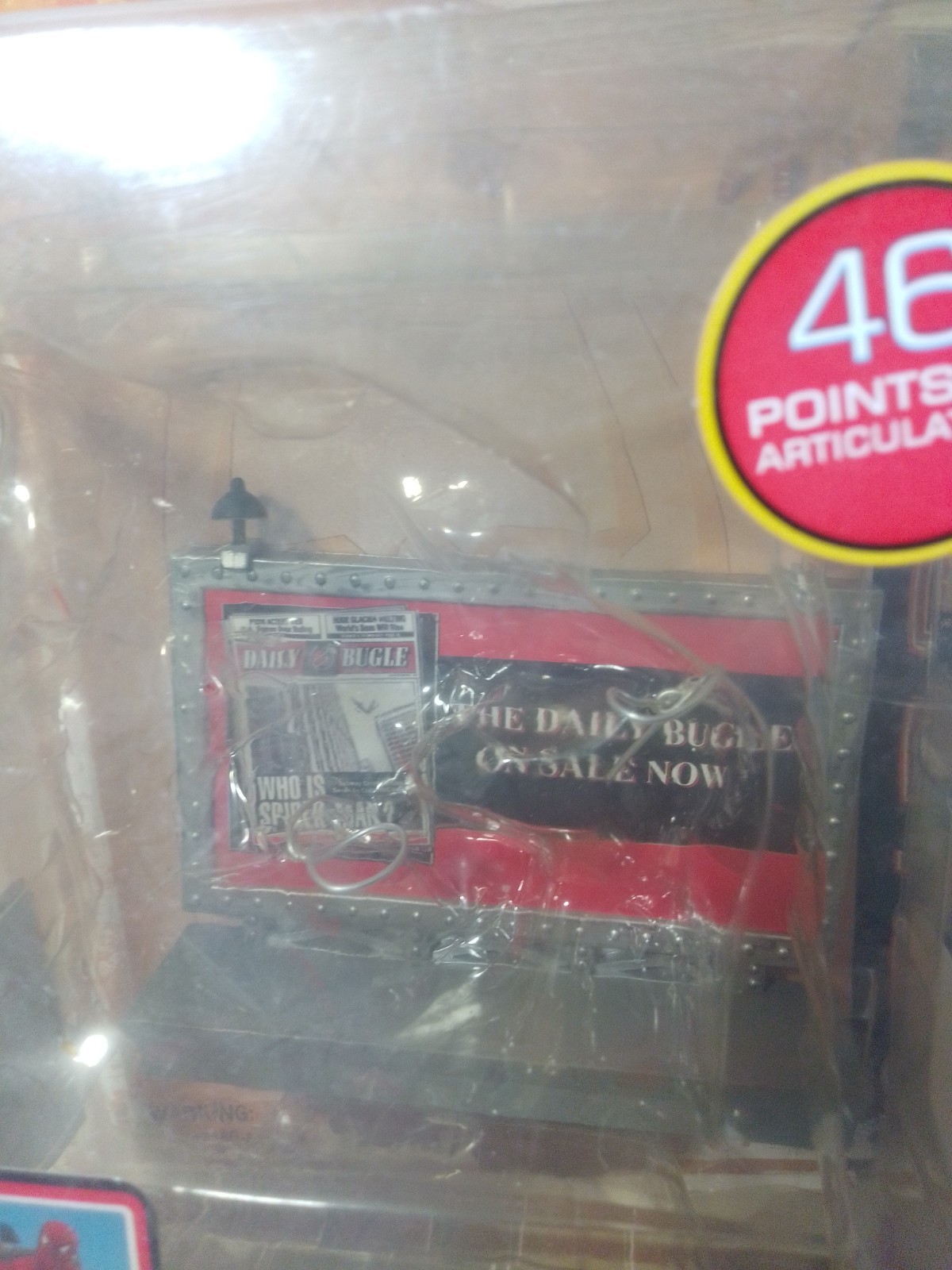 MARVEL Toybiz Spider-Man Movie Super Poseable Spiderman w/ Wall Base - OPEN Pckg