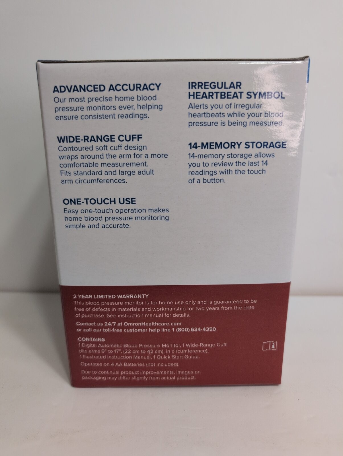 Omron 3 Series BP7100 Upper Arm Blood Pressure Monitor