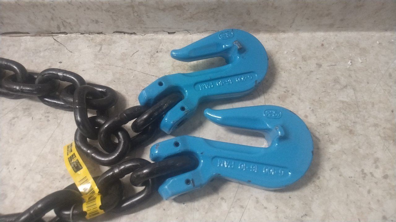 B/A Products Co. G10-5810SGG 5/8 In Overall Hook Size 10 Ft L Recovery Chain
