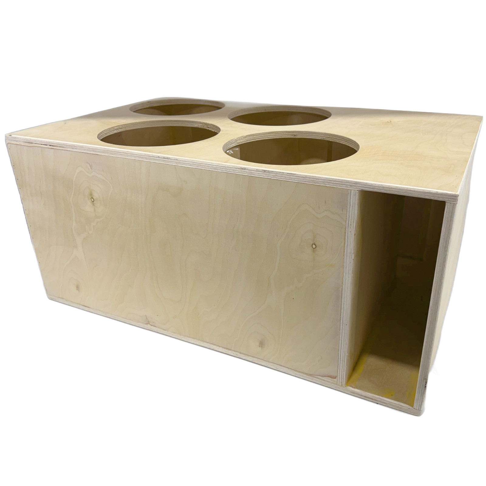 4X12" BIRCH 3/4 SPL EDITION Vented Subwoofer Box Ported Enclosure