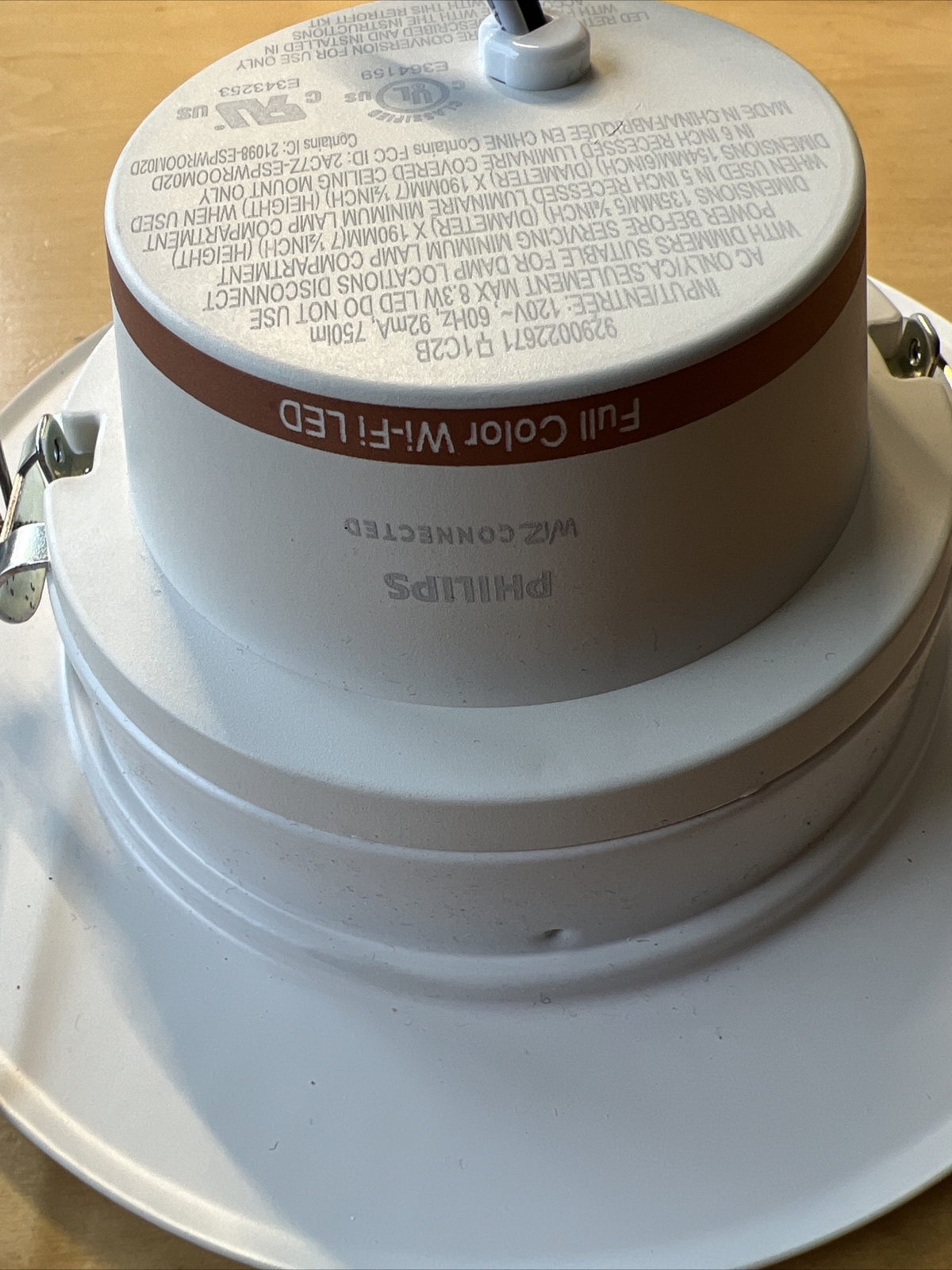 PHILIPS Smart Full Color Wi-Fi LED Retrofit Recessed 6" Downlight **FREE SHIP**