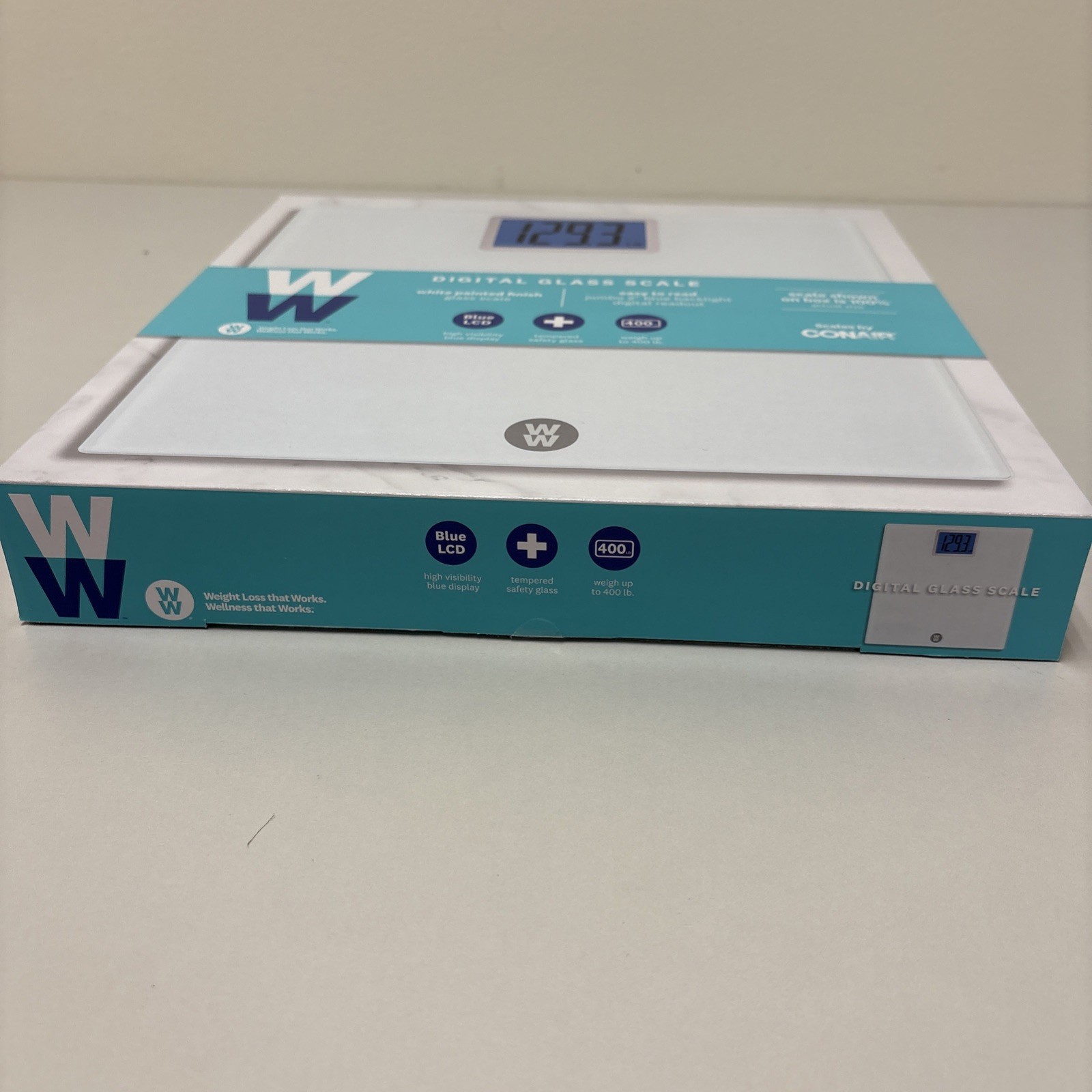 Conair Weight Watchers Digital Glass Scale - Tempered Safety Glass G132