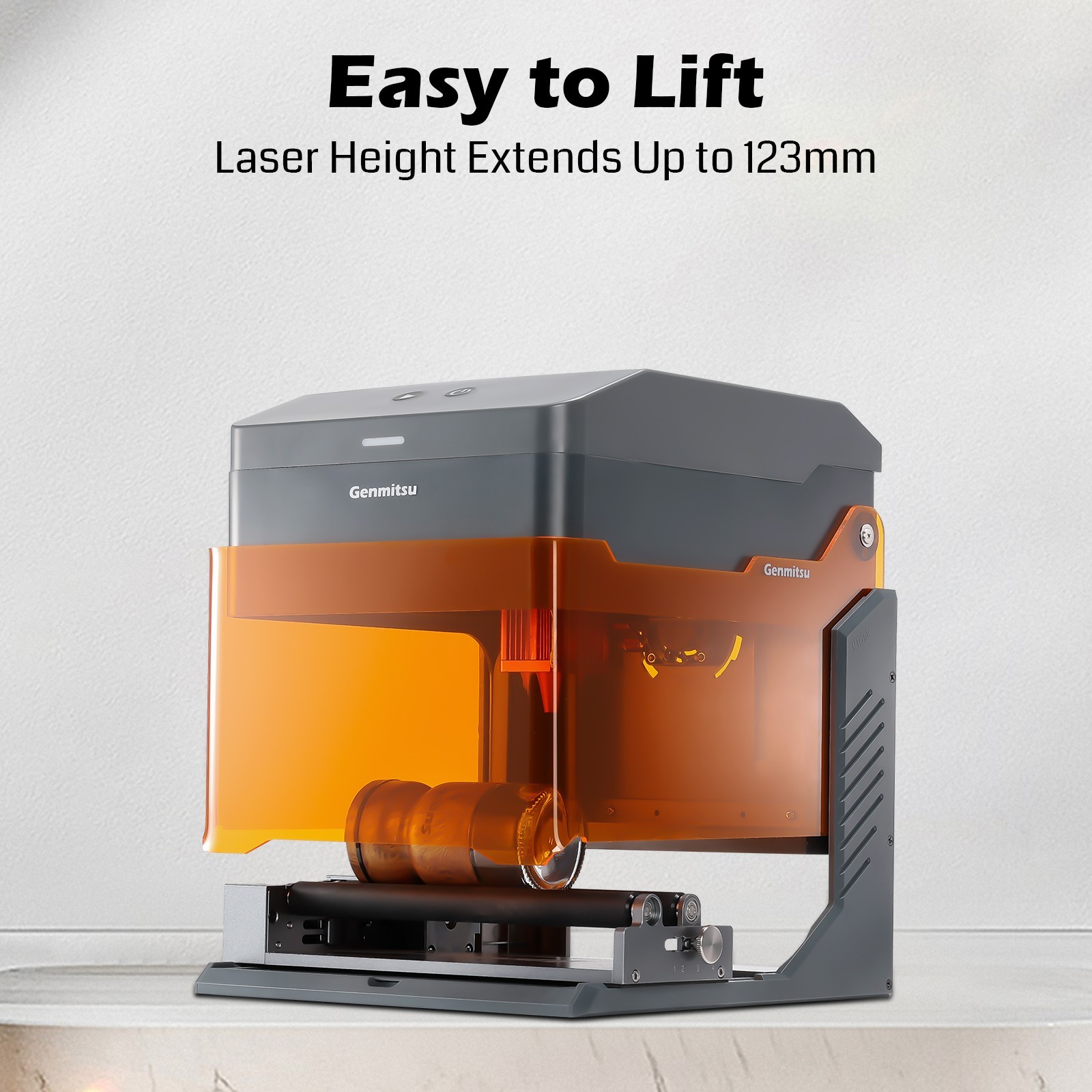 Genmitsu Kiosk Laser Engraver, 2.5W Power, Light Weight & Portable, APP control