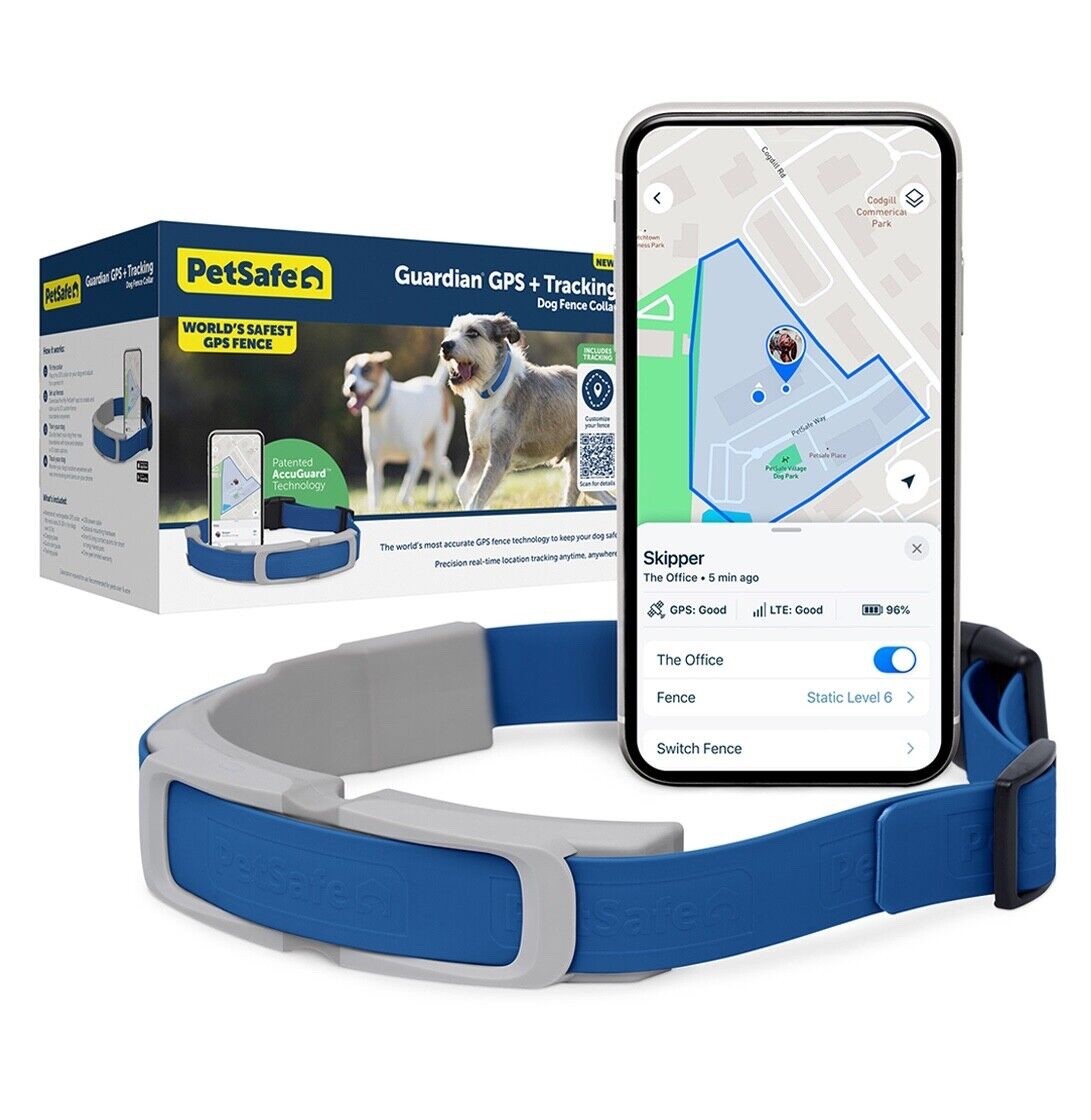 PetSafe PIF00-17804 Guardian® GPS + Tracking Dog Fence Collar Live GPS Tracking