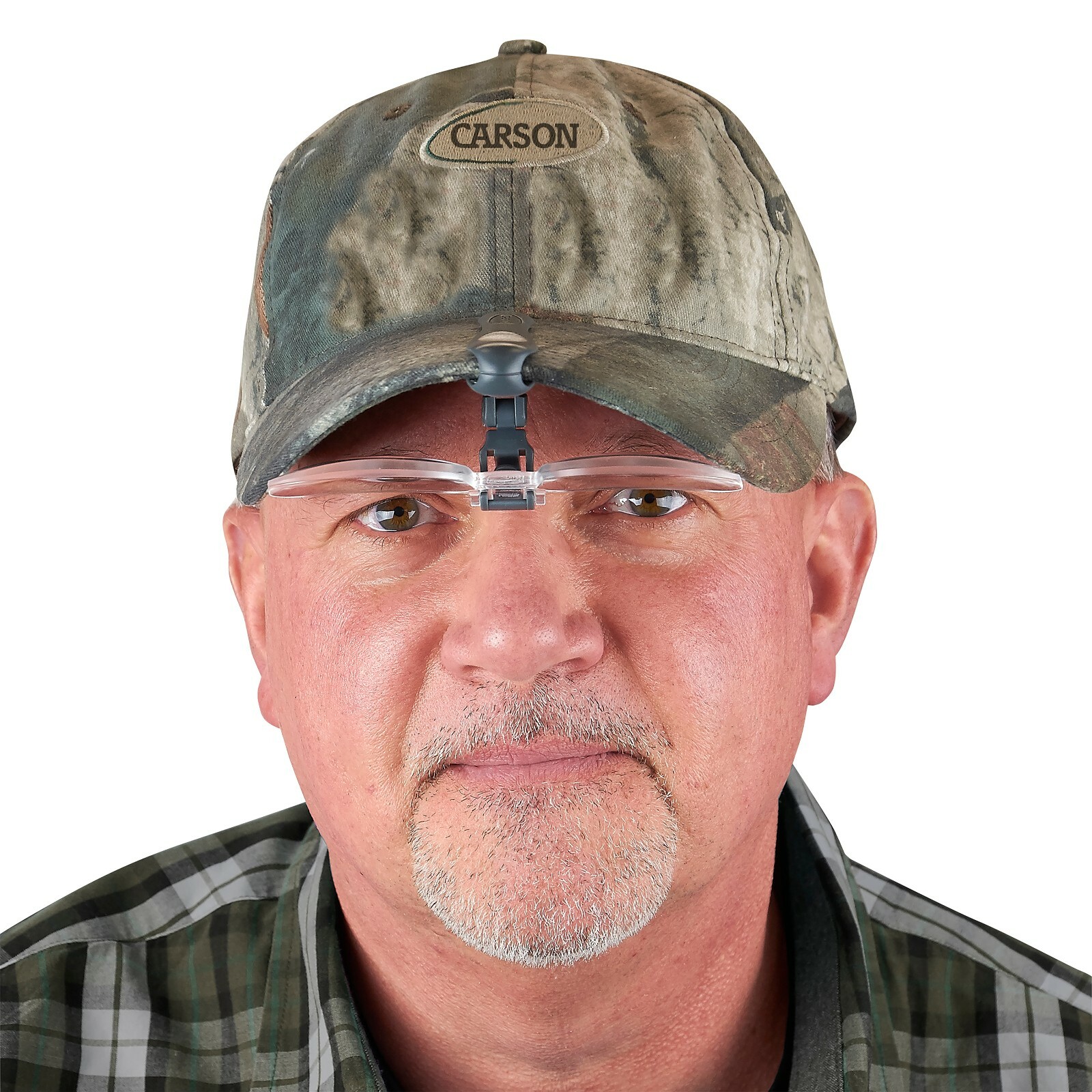 Carson VM-12 VisorMag Clip-on, Flip-up, Visor Magnifying Glasses