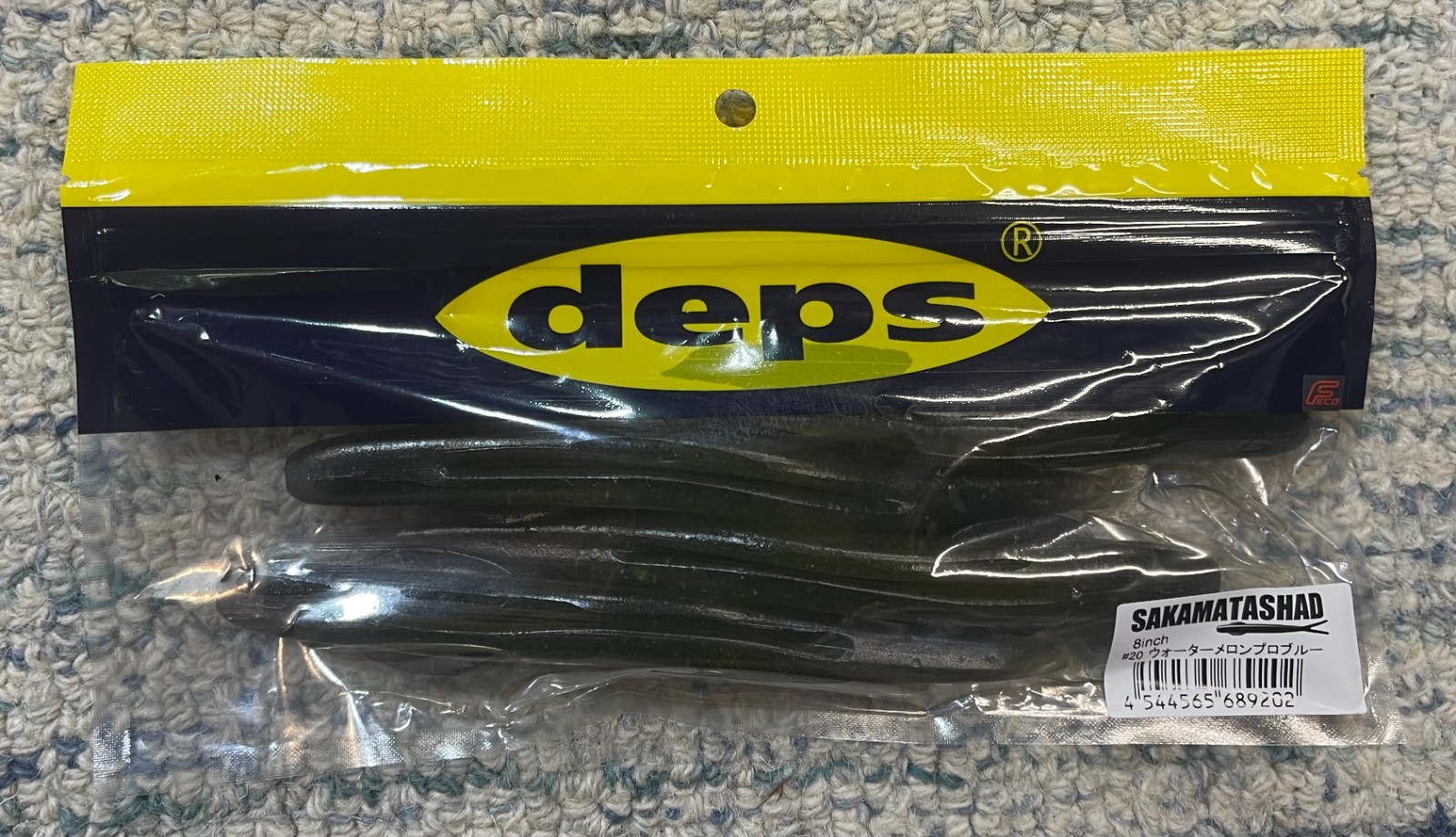 Deps Sakamata Shad 4" 5" 6" 8" Soft Jerkbait – Multiple Colors – Ships From USA
