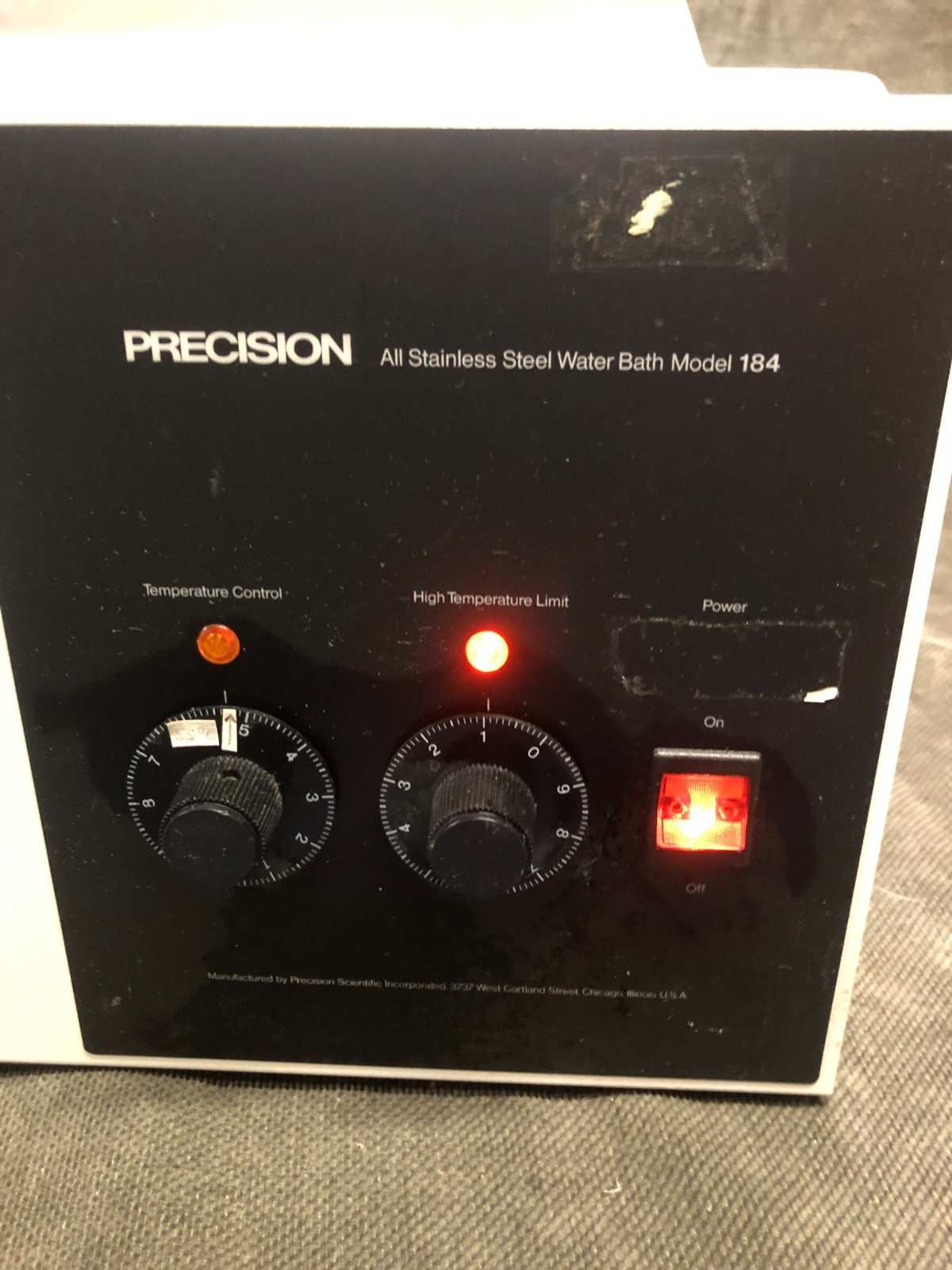 Thermo Fisher Scientific Precision Heated Lab Water Bath 184 Series