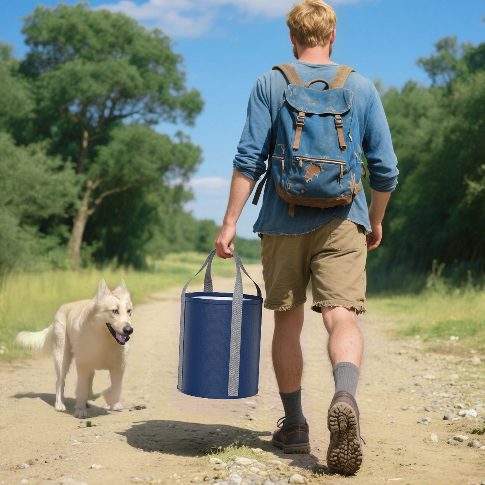 9000mAh Portable Shower Pump for Camping Hiking Beach Pet Bath Garden