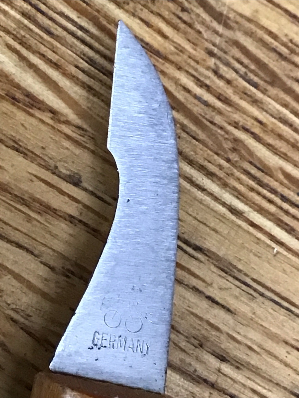 Two Cherries Chip carving knife Wood Handle Made In Germany Carving Tool