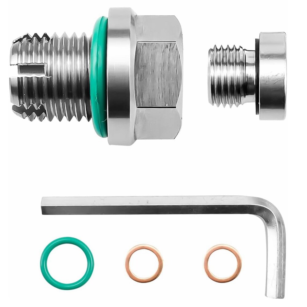 M12.1x1.5, 15mm Oversize Piggyback Oil Drain Plug Self Tapping Pan Thread Repair