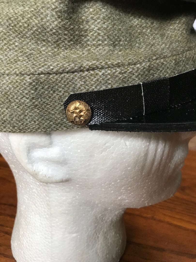 Reproduction Civil War CS forage cap, 7 3/8ths, Campaigner Quality